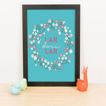 Quadro Decorativo Lar Doce Lar - 33x23 cm
