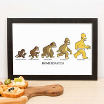 Quadro Decorativo Homersapien - 23x33 cm