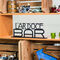 Palavra decorativa MDF com base - Lar Doce Bar